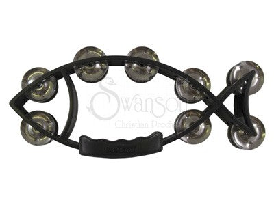 Fish Tambourine Black