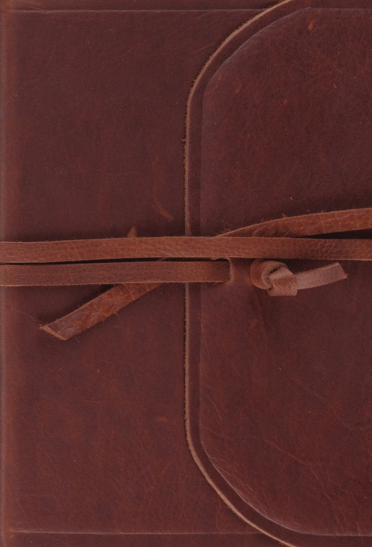 ESV Large Print Compact Bible (Flap With Strap)