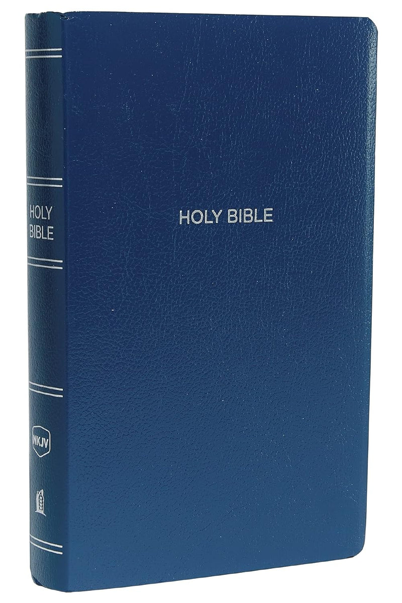 NKJV Gift And Award Bible, Blue, Red Letter Edition