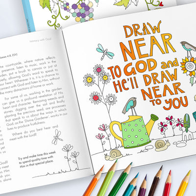 Words of Grace Colouring Devotional