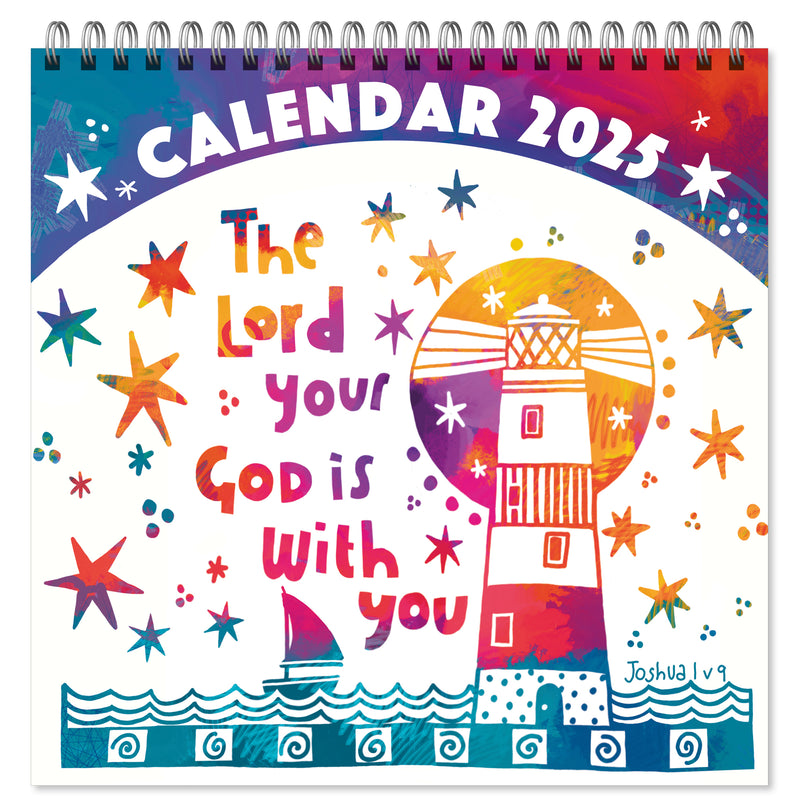 Christian Wall Calendar 2025