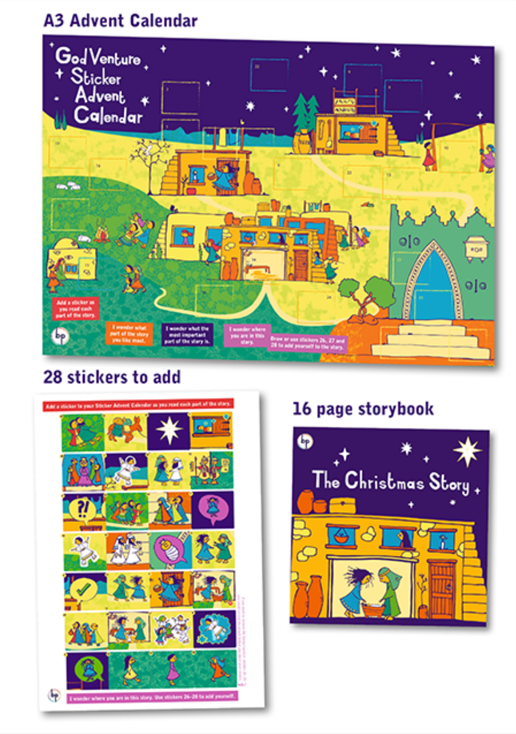 GodVenture Sticker Advent Calendar