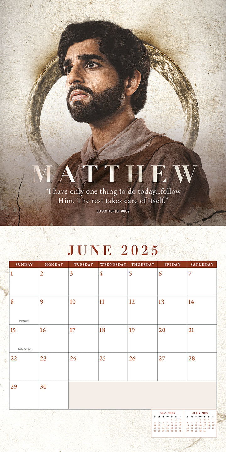 The Chosen 2025 Wall Calendar (UK Edition)