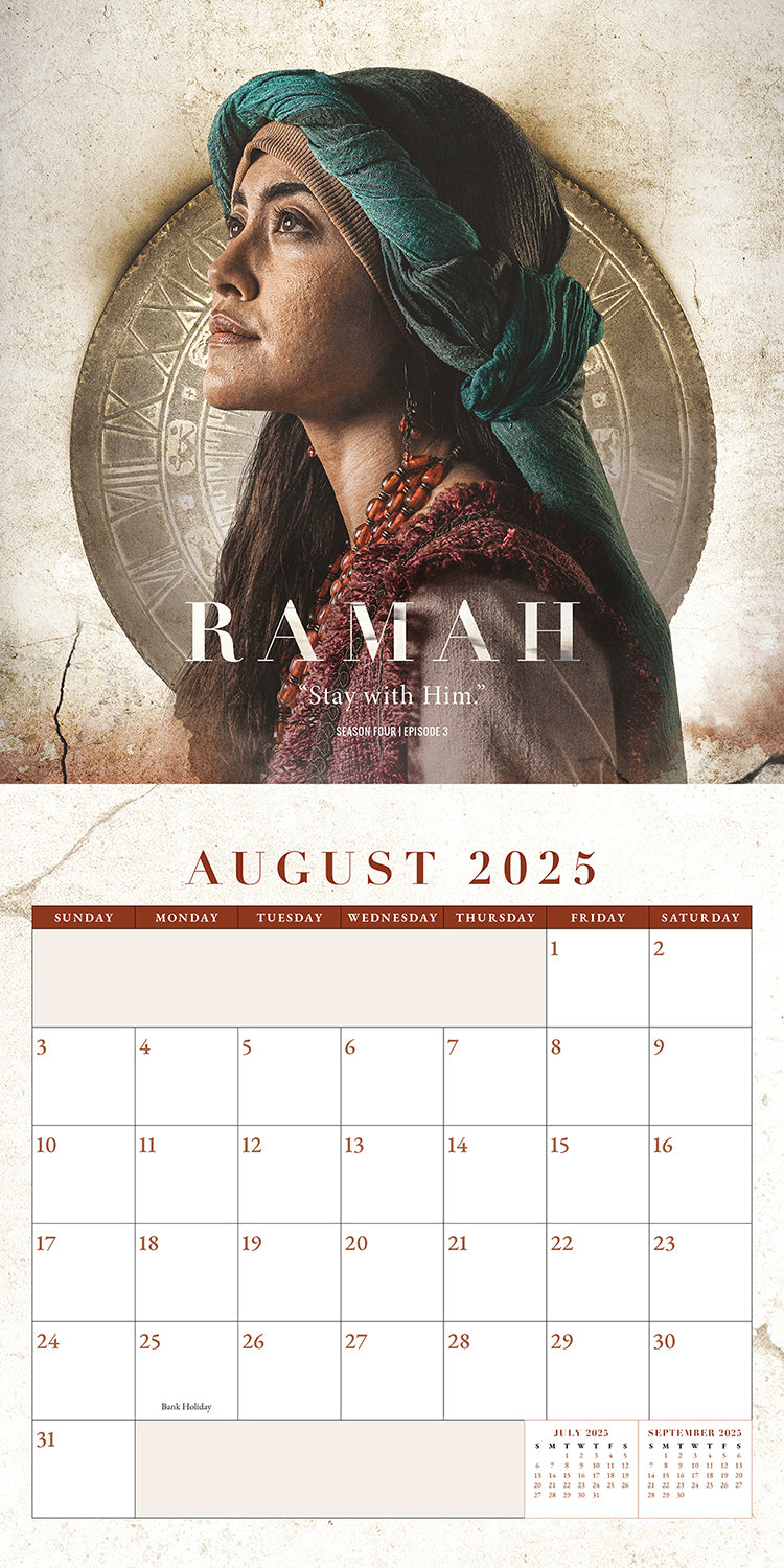 The Chosen 2025 Wall Calendar (UK Edition)