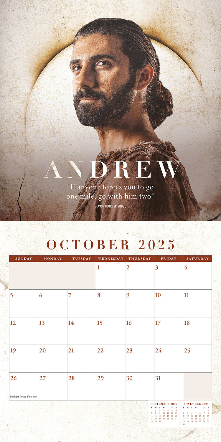 The Chosen 2025 Wall Calendar (UK Edition)