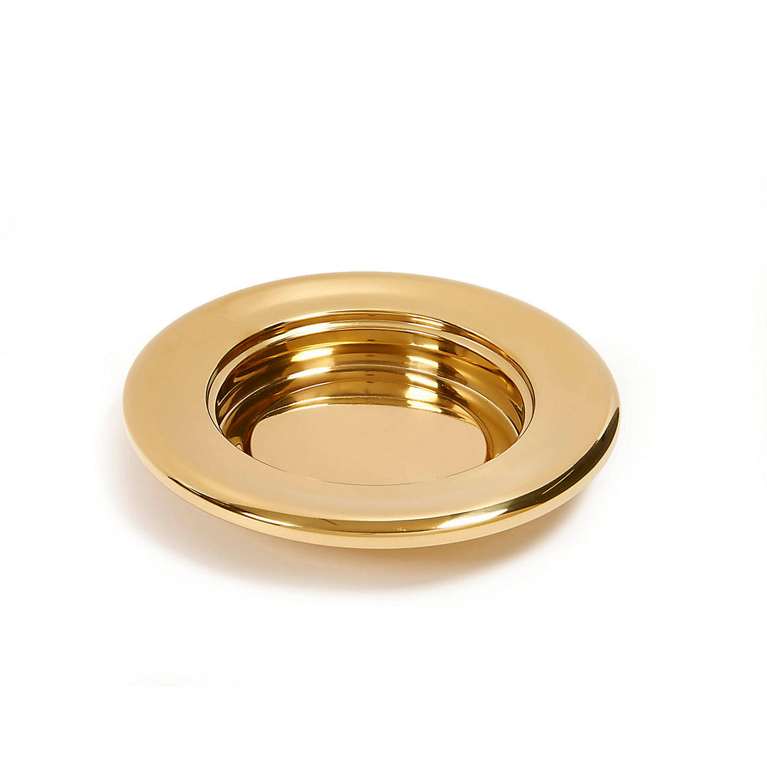 Brass Stacking Bread Plate