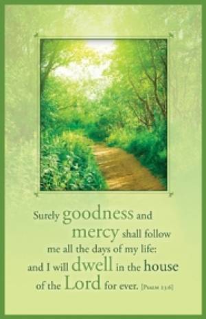 Psalm 23:6 Bulletin (Pack of 100) - Re-vived