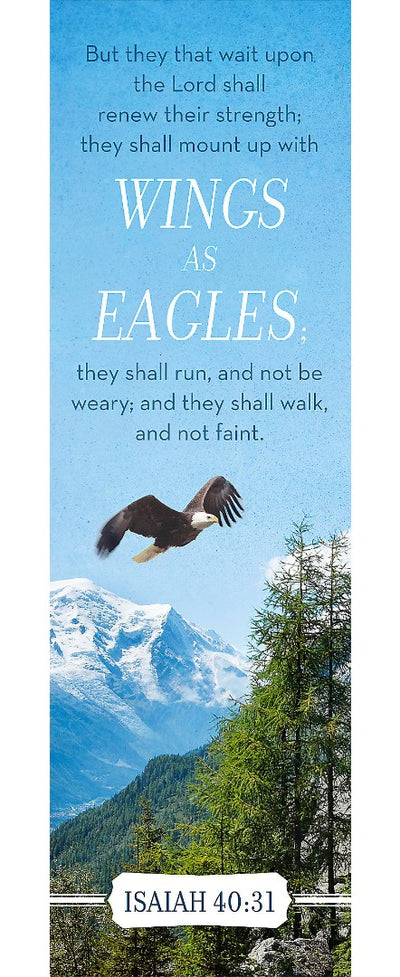 Wings Of Eagles Bookmark (Pack of 25) - Re-vived