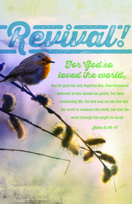 For God So Loved The World Bulletin (Pack of 100) - Re-vived