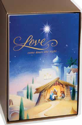 Christmas Boxed Cards: Love Came Down (Pack of 50)