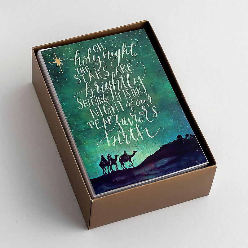 Christmas Boxed Cards: Bethlehem (Pack of 50)