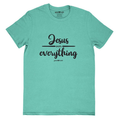 Jesus Over Everything T-Shirt, 2XLarge - Re-vived