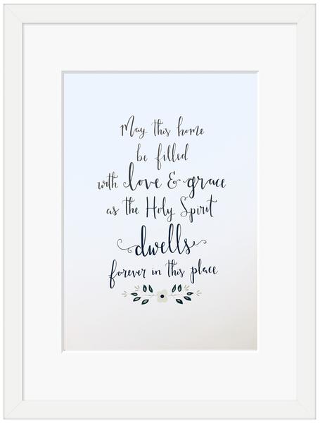 May This Home Framed Print (6x4)