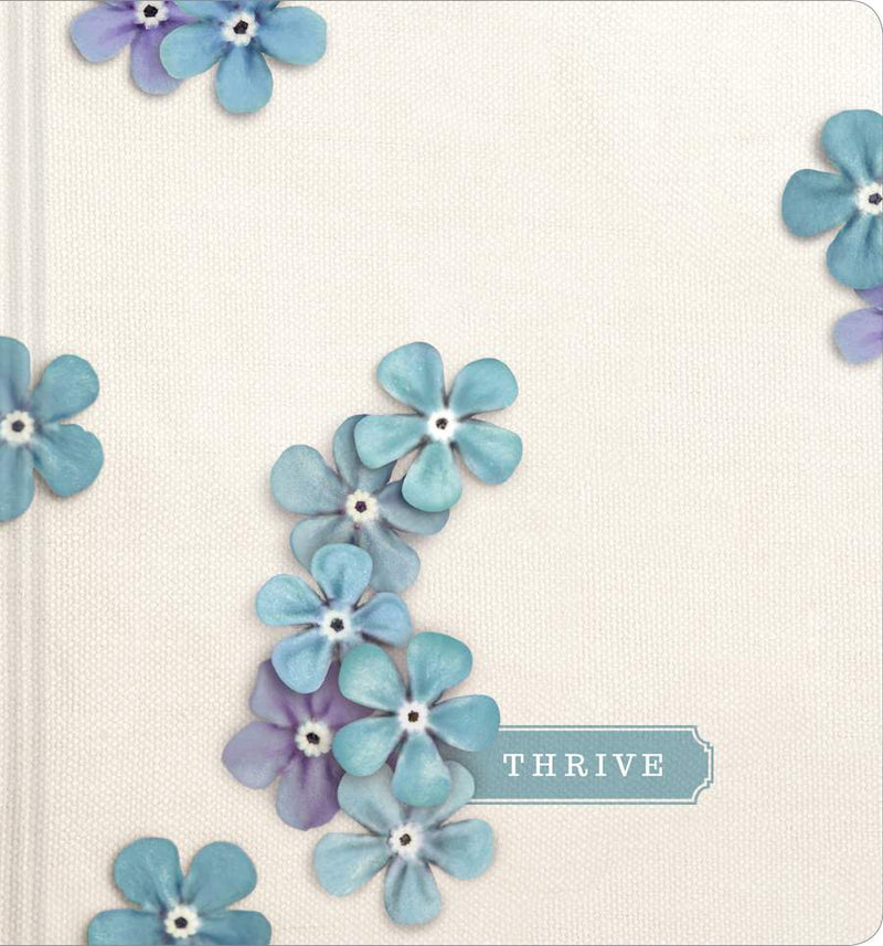 NLT THRIVE Creative Journaling Devotional Bible, Flowers - Re-vived