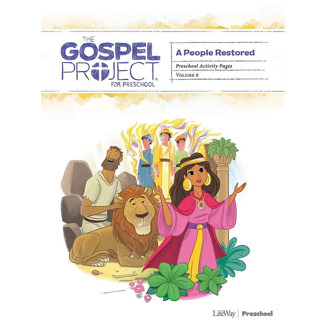 Gospel Project: Preschool Activity Pages, Winter 2020 - Re-vived