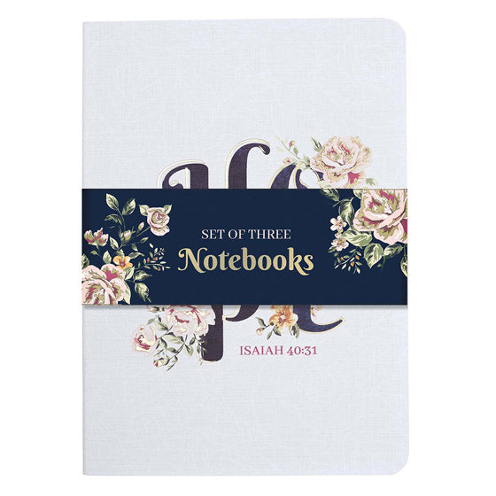 Hope Floral Notebook Set (pack of 3)