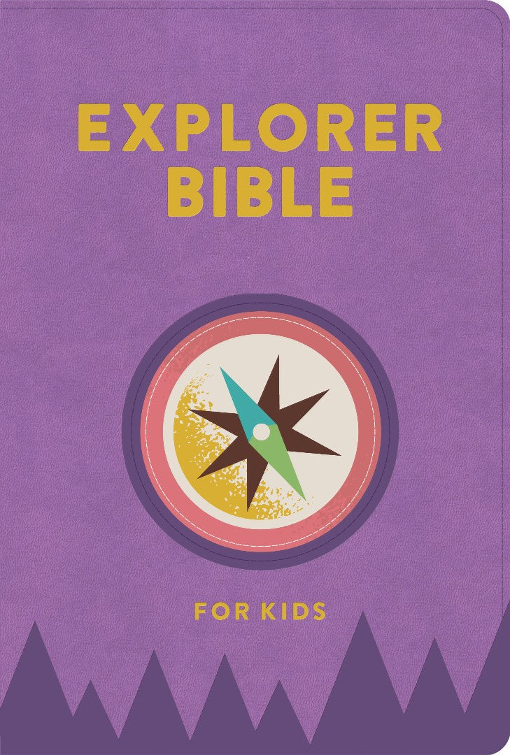 CSB Explorer Bible for Kids, Lavender Compass, Indexed