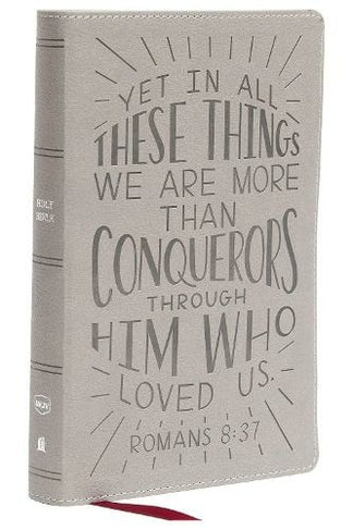 NKJV Holy Bible for Kids, Verse Art Cover, Gray