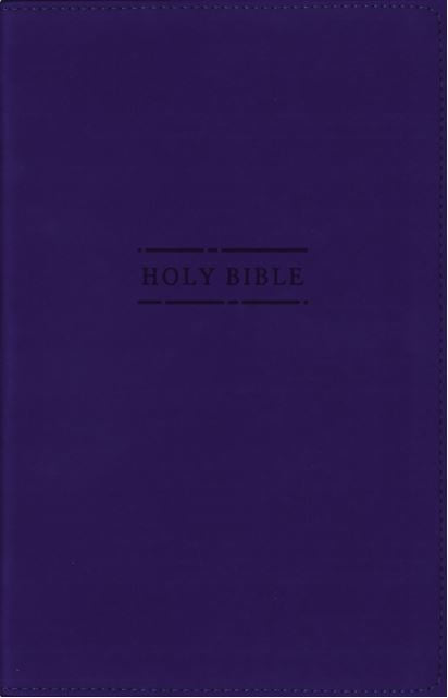 NSRVue Gift Bible Leathersoft, Blue, Comfort Print