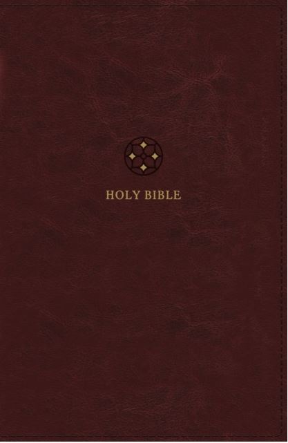 NRSVue Holy Bible Leathersoft, Burgundy, Comfort Print