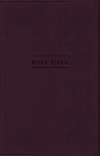 NRSVue Gift Bible Leathersoft, Burgundy, Comfort Print