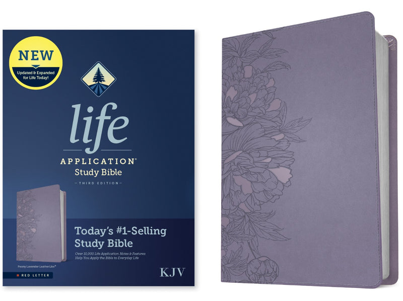 KJV Life Application Study Bible, Third Edition, Peony