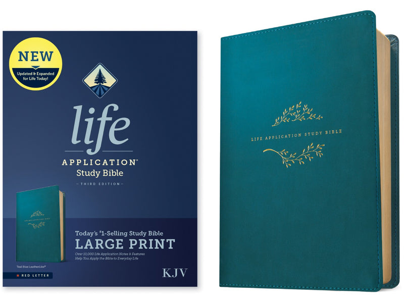 KJV Life Application Study Bible, Third Edition, Large Print