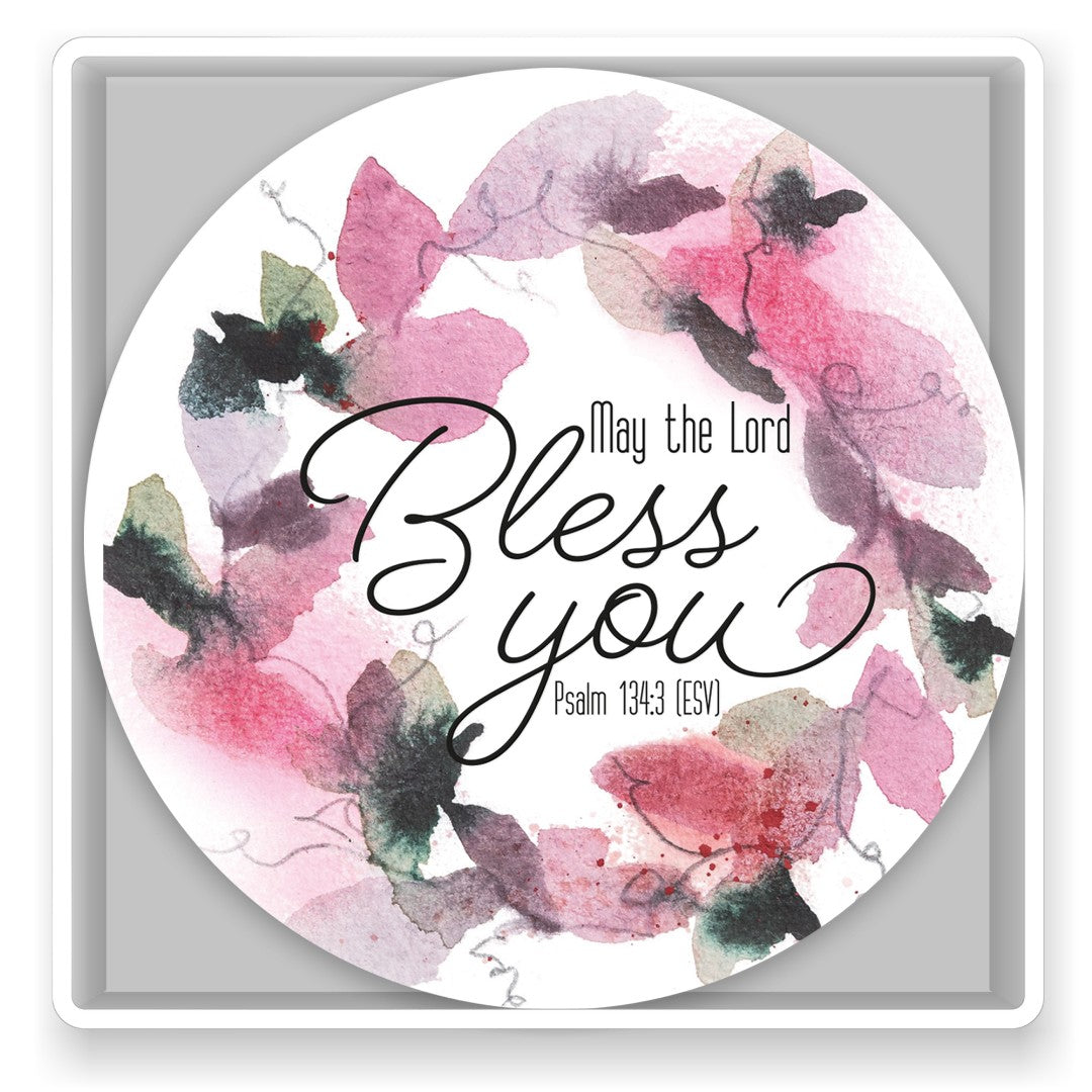 May the Lord Bless You Set of 4 Ceramic Coasters