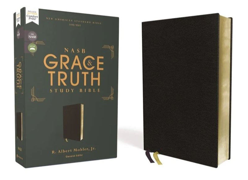 NASB, The Grace and Truth Study Bible, Black