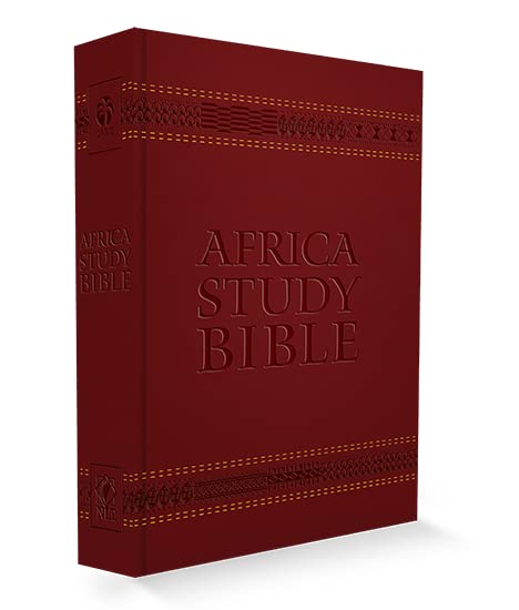 Africa Study Bible, Red Faux Leather