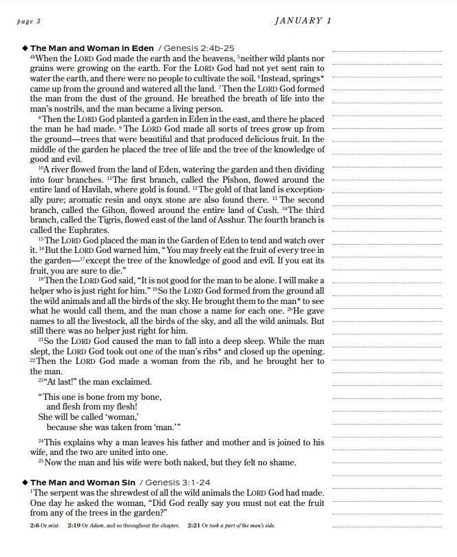 One Year Bible Expressions, Tidewater Teal