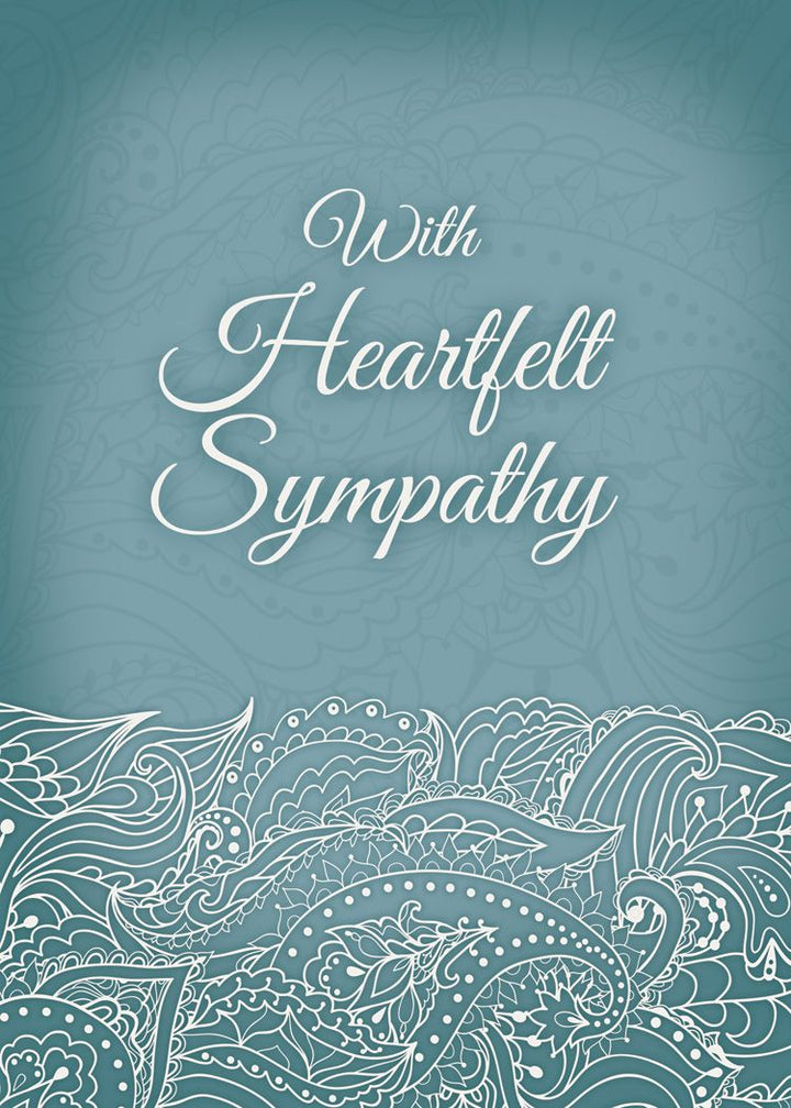 Classic Condolences Sympathy Boxed Cards (box of 12)