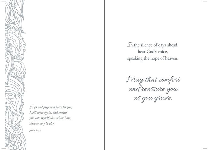 Classic Condolences Sympathy Boxed Cards (box of 12)