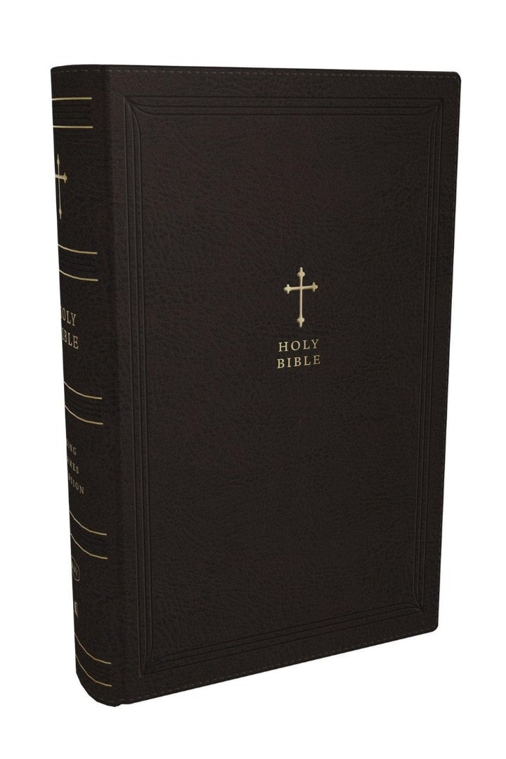 KJV Compact Reference Bible, Black with Zip