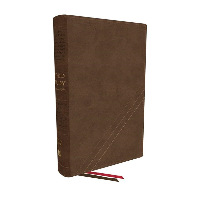 KJV Word Study Reference Bible, Brown