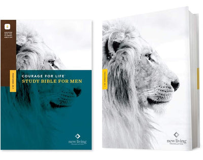 NLT Courage for Life Study Bible for Men, Filament Edition