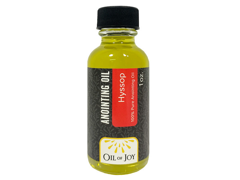 Anointing Oil Hyssop 1 Oz Bottle