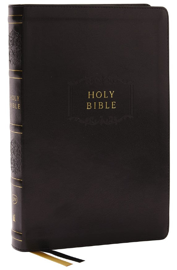 KJV Center-Column Reference Bible, Black, Indexed