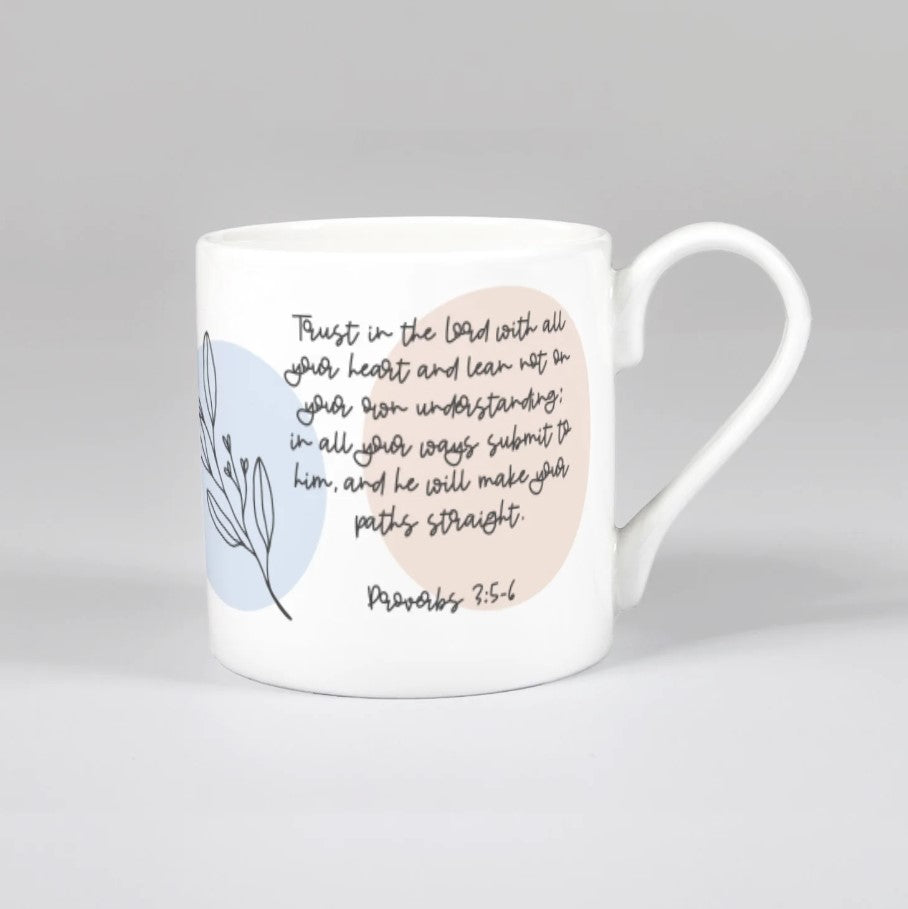 Trust in the Lord (Flora) Bone China Mug