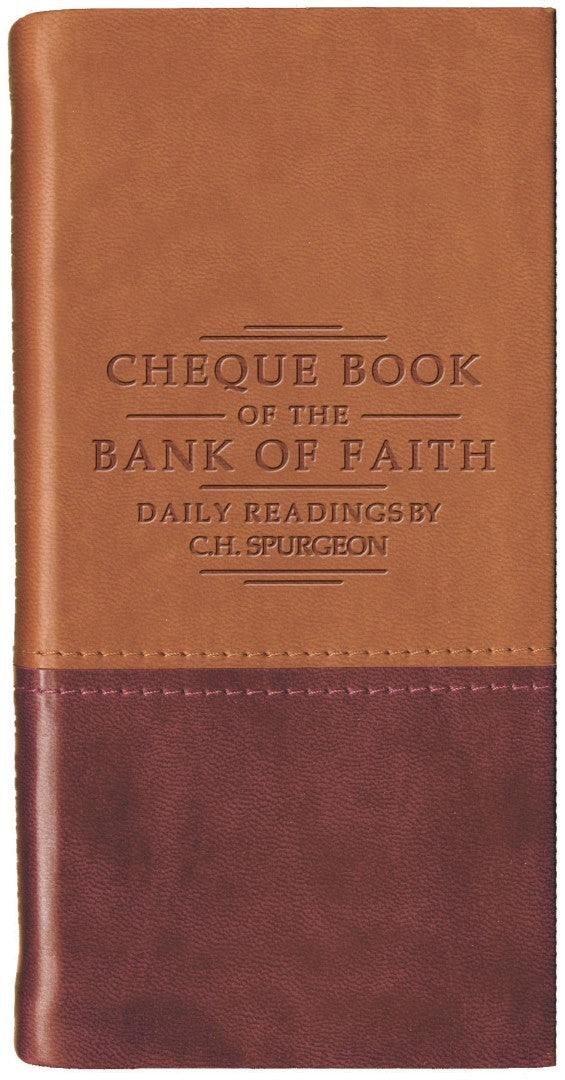 Chequebook Of The Bank Of Faith