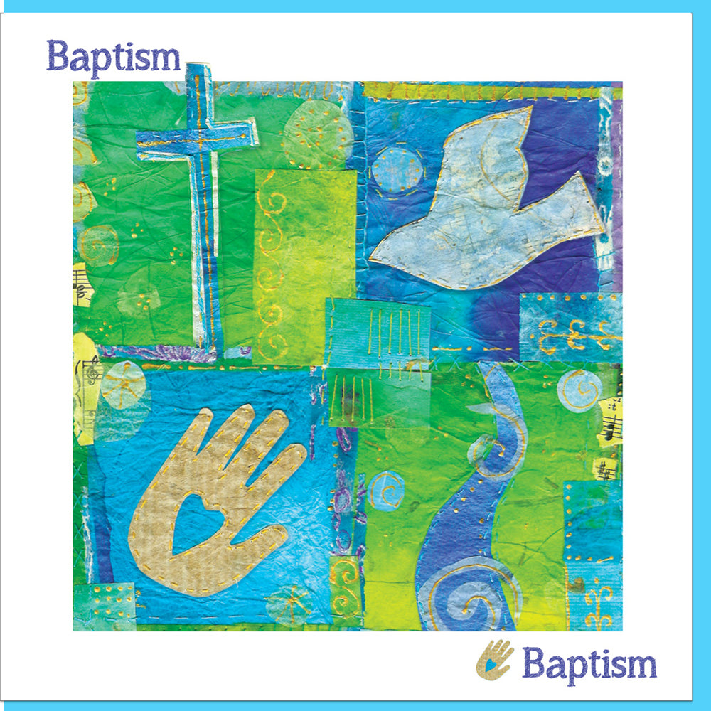 Baptism Joy Greetings Card