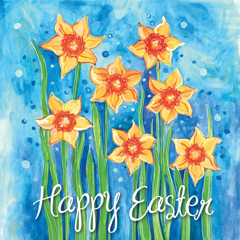 Sunny Daffodils Easter Cards (pack of 5)