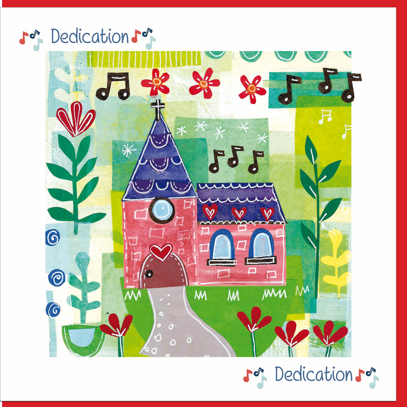 Dedication Song Greetings Card