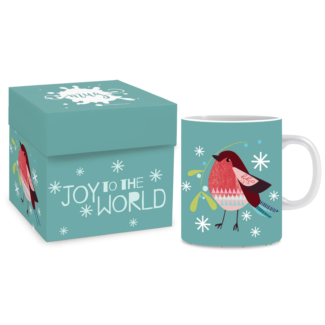 Joy to the World Christmas Mug