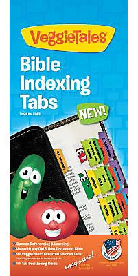 Bible Index Tabs Veggietales