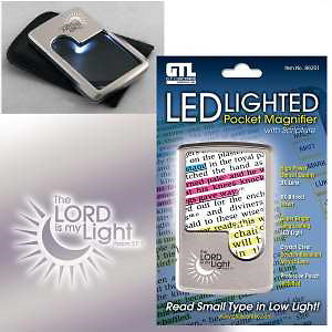 Led Lighted Pocket Magnifier