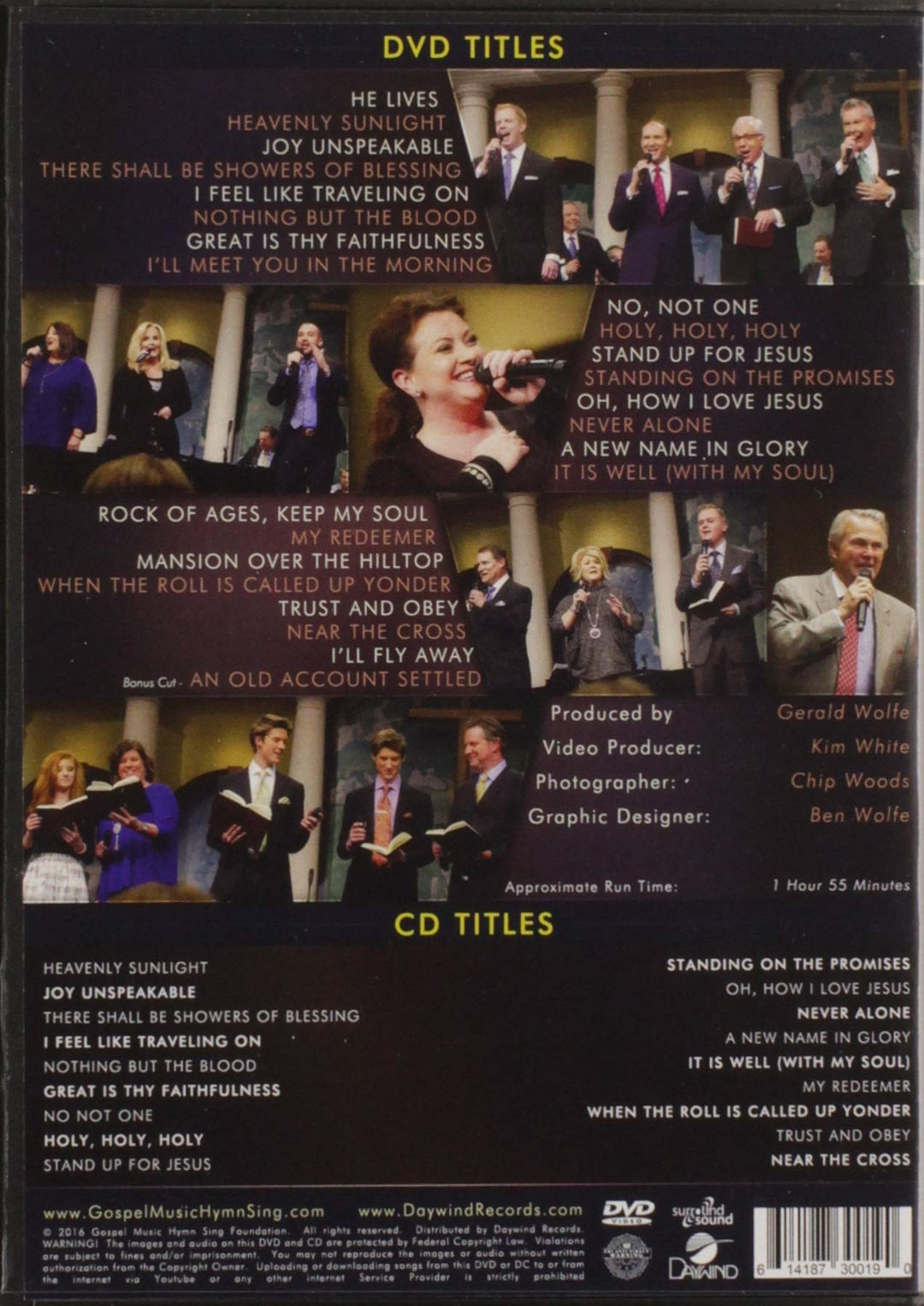 Gospel Hymn Sing Atlanta DVD & CD - Re-vived