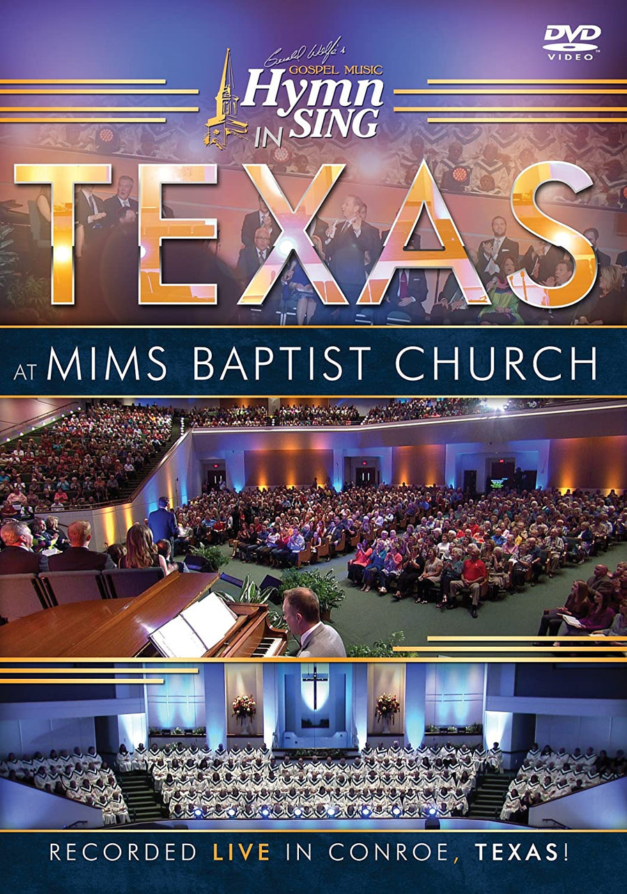 Gospel Music Hymn Sing Texas DVD - Re-vived