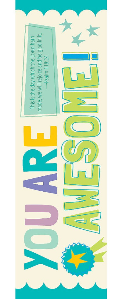 You Are Awesome Bookmark (Pack of 25) - Re-vived