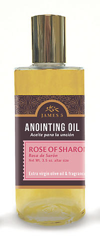 Anointing Oil Rose Of Sharon 3.5oz Altar Size - Re-vived